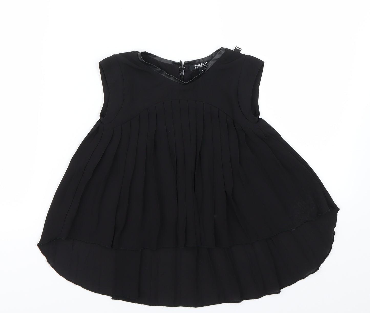 DKNY Girls Black   Fit & Flare  Size 4 Years