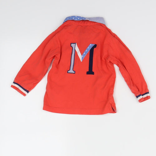 Mayoral Boys Red   Basic Polo Size 6-9 Months