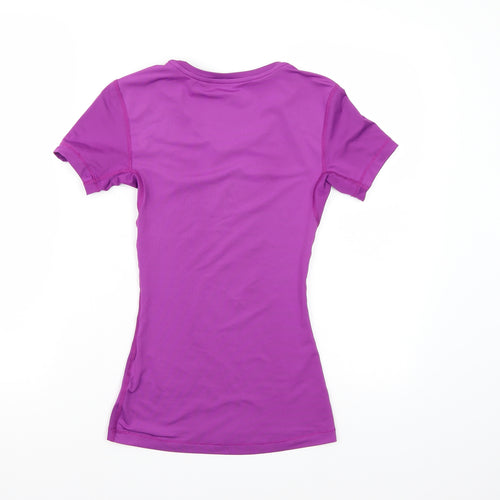 Nike Womens Purple   Basic T-Shirt Size XS