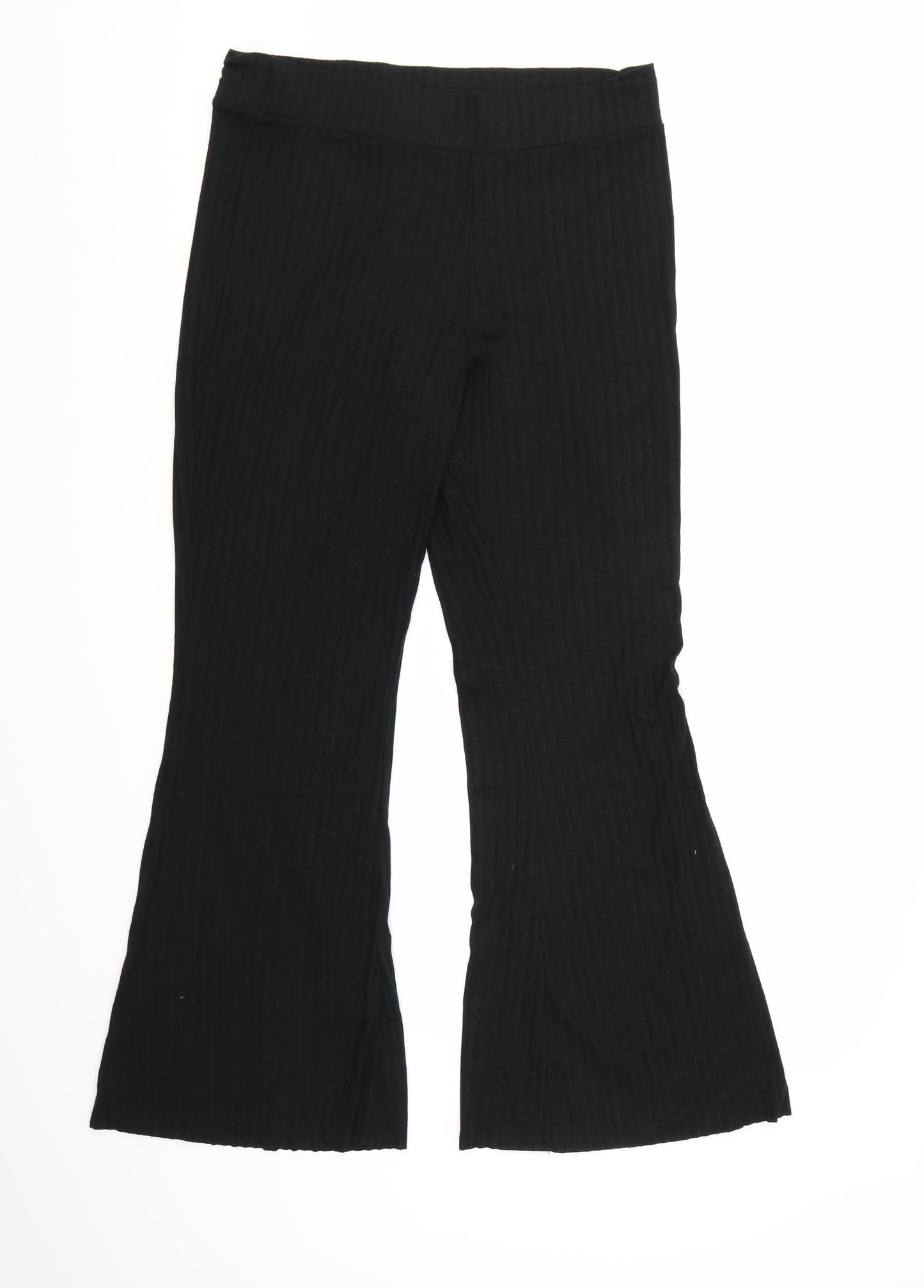 H&M Womens Black   Jogger Trousers Size M L28 in