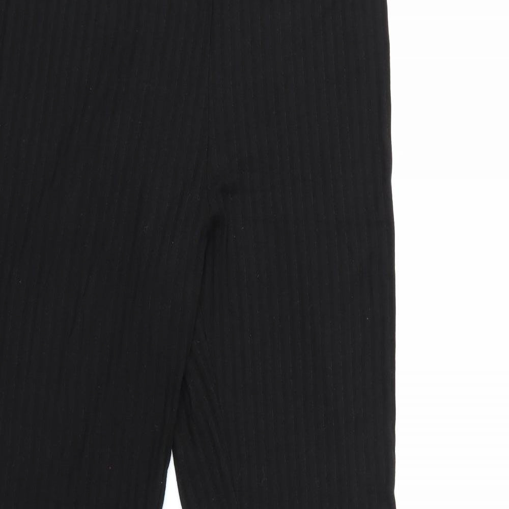 H&M Womens Black   Jogger Trousers Size M L28 in