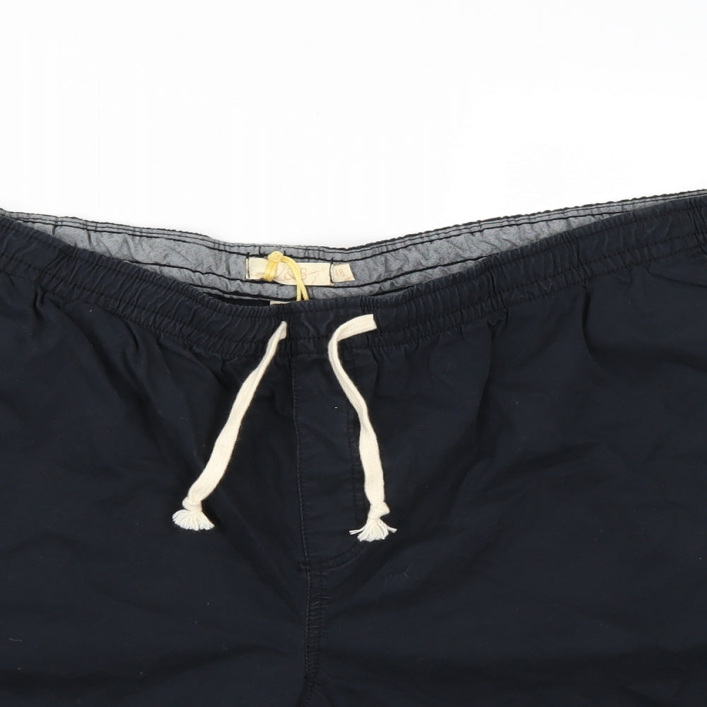 W&B Mens Blue   Chino Shorts