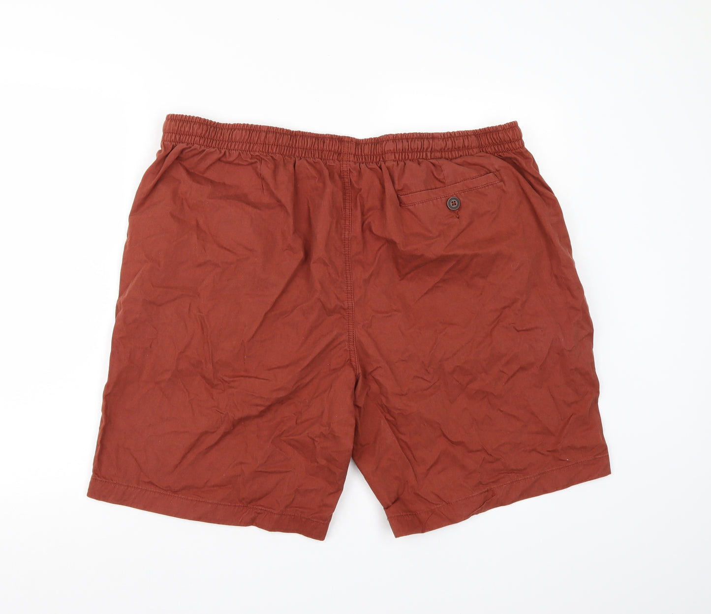 W&B Mens Brown   Chino Shorts
