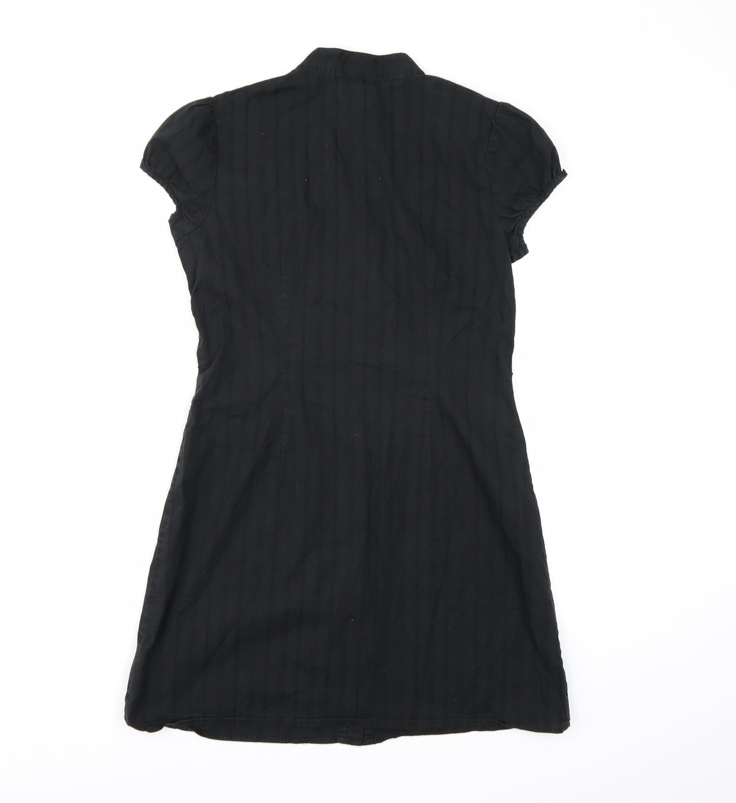 BCX Womens Black   Shirt Dress  Size M