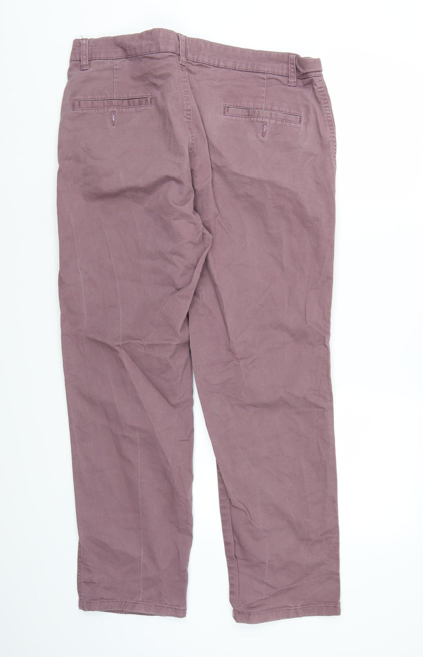 George Mens Purple   Chino Trousers  L30 in