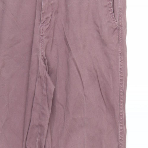 George Mens Purple   Chino Trousers  L30 in