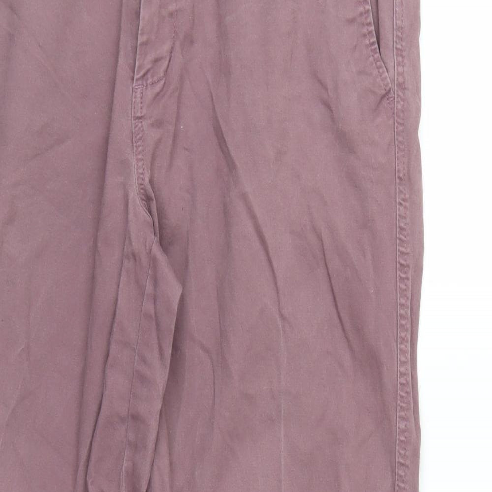 George Mens Purple   Chino Trousers  L30 in
