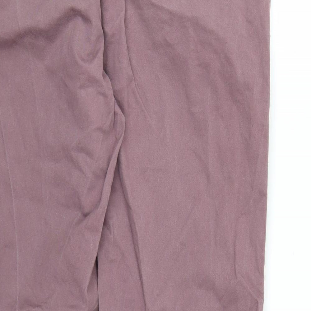 George Mens Purple   Chino Trousers  L30 in