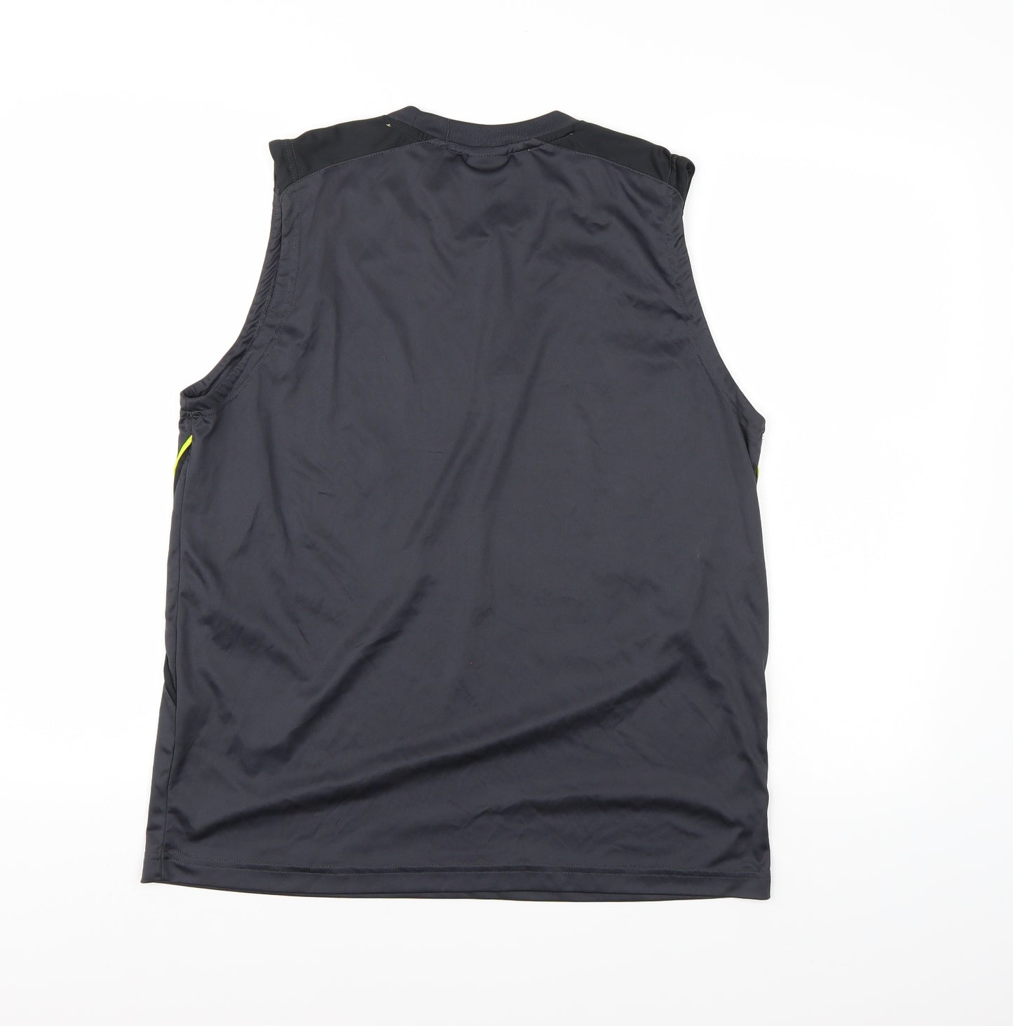 mi.fit Mens Grey   Camisole Tank Size M