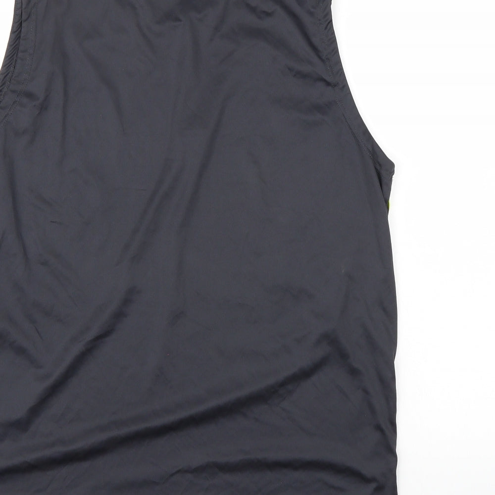 mi.fit Mens Grey   Camisole Tank Size M