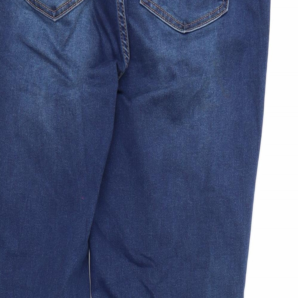 Nutmeg Womens Blue  Denim Skinny Jeans Size 18 L26 in