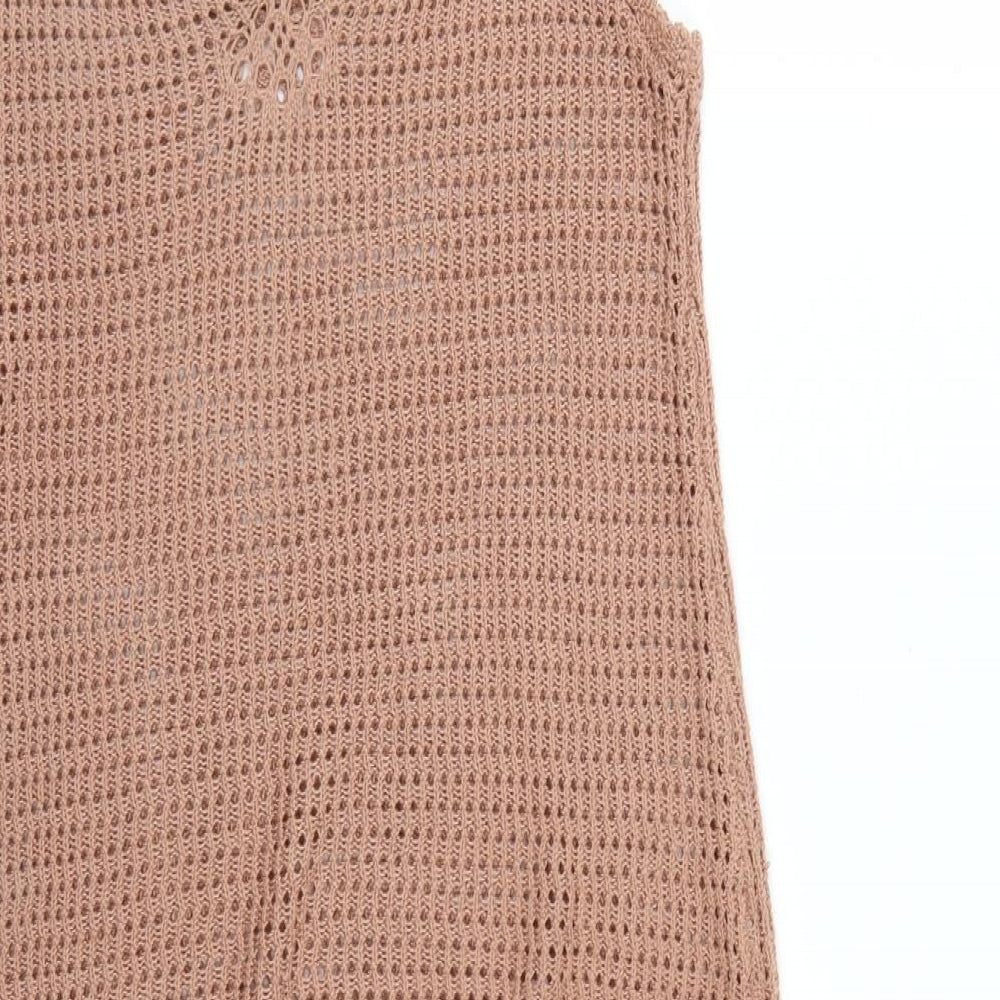 Primark Womens Pink  Knit Jumper Dress  Size L