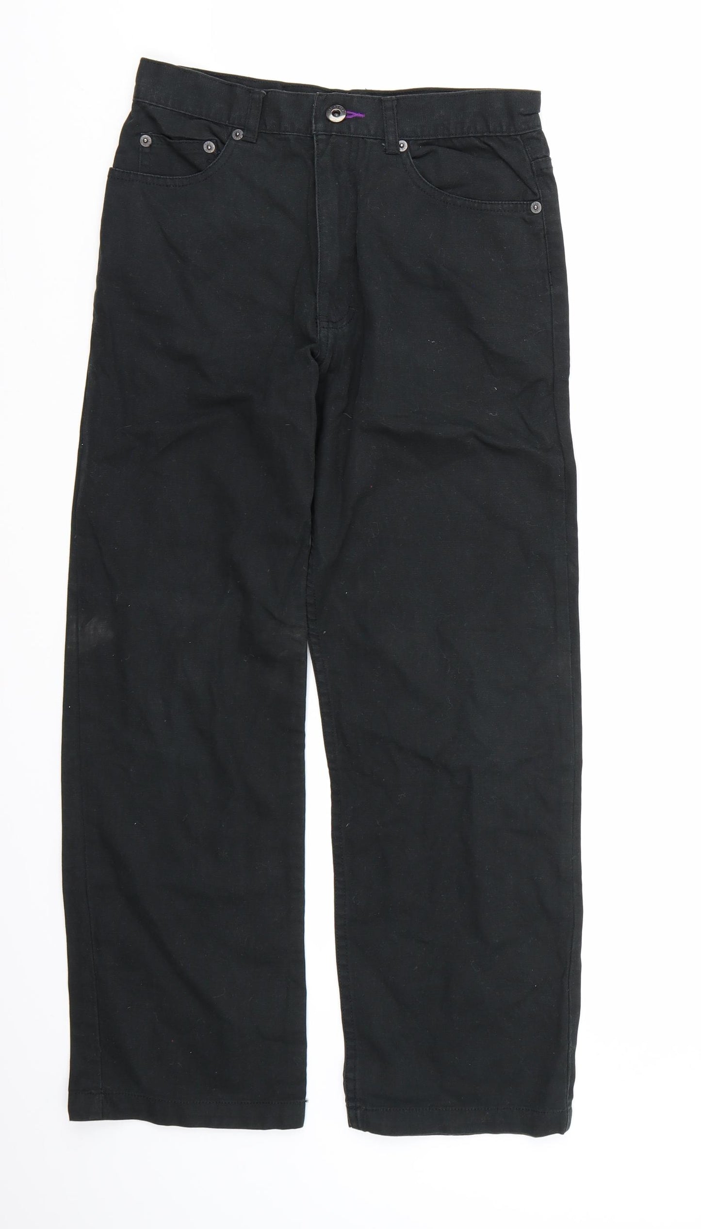 Ted Baker Womens Black   Chino Trousers Size 12 L26 in