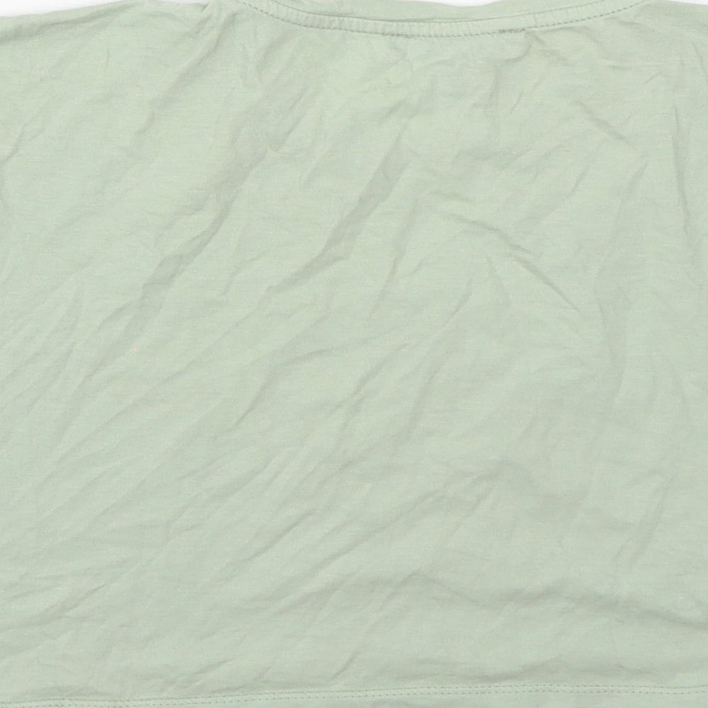 New Look Girls Green   Cropped T-Shirt Size 12-13 Years