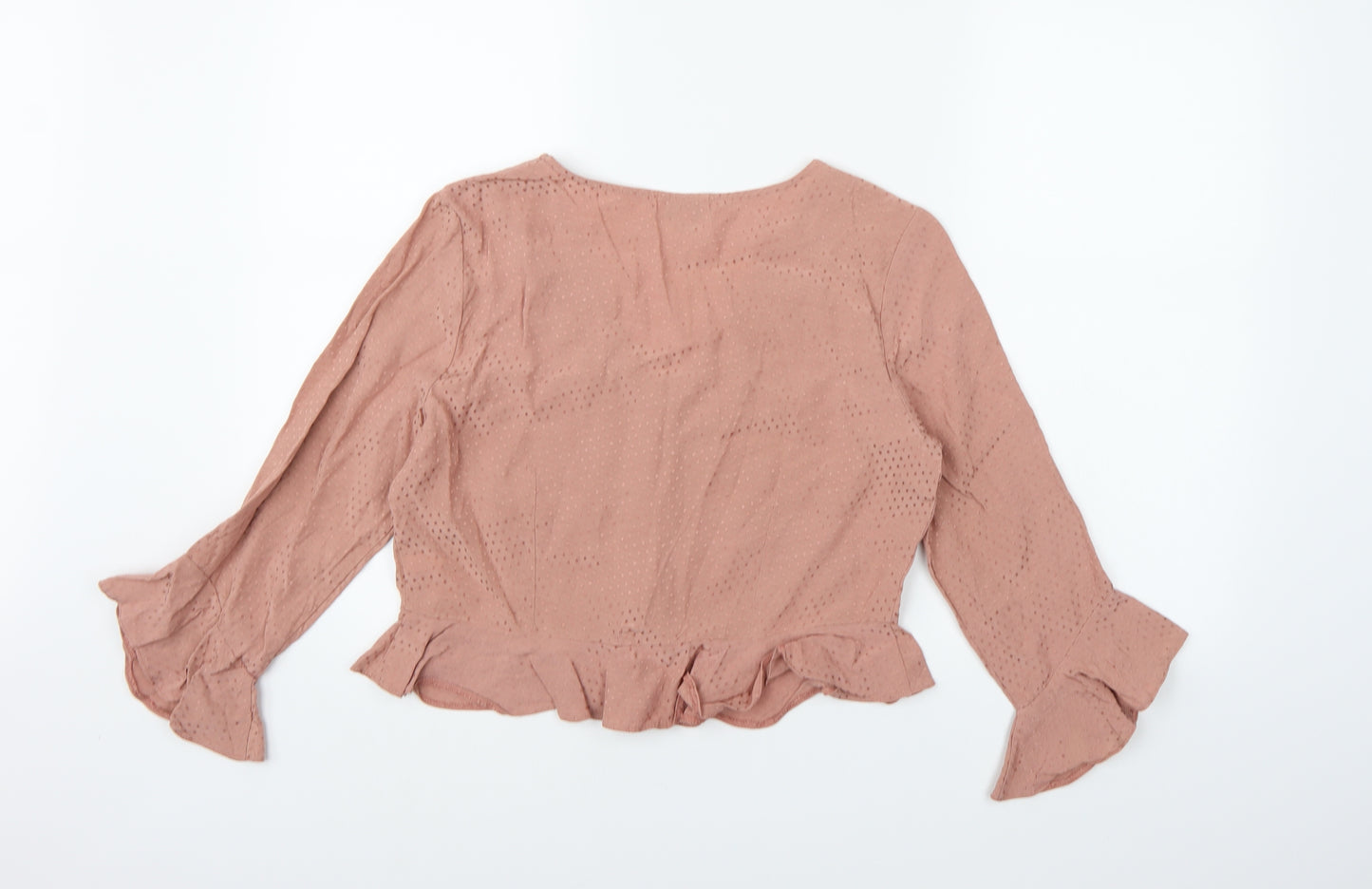 River Island Womens Pink   Basic Blouse Size 14