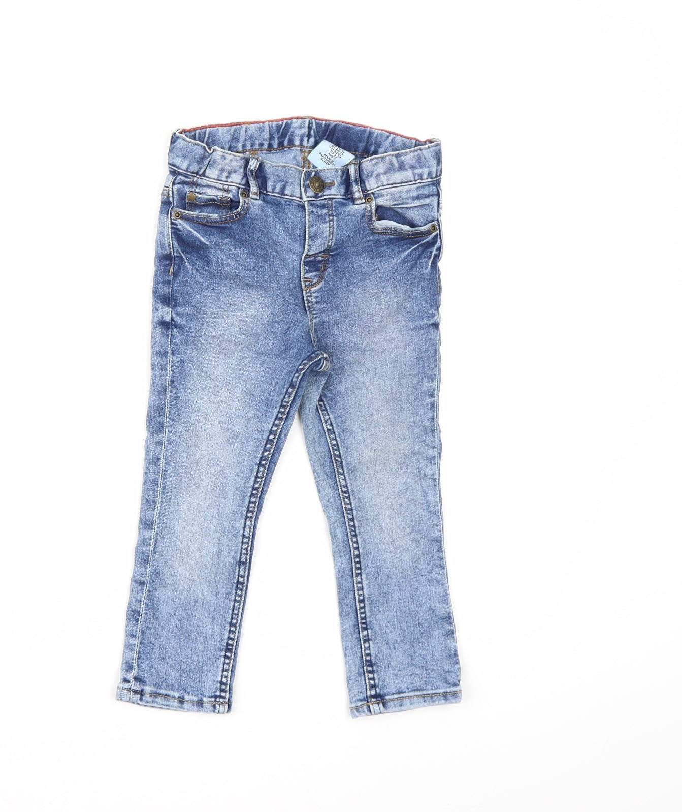H&M Boys Blue  Denim Skinny Jeans Size 2-3 Years