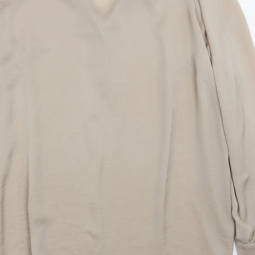 Wallis Womens Beige   Basic Blouse Size XL
