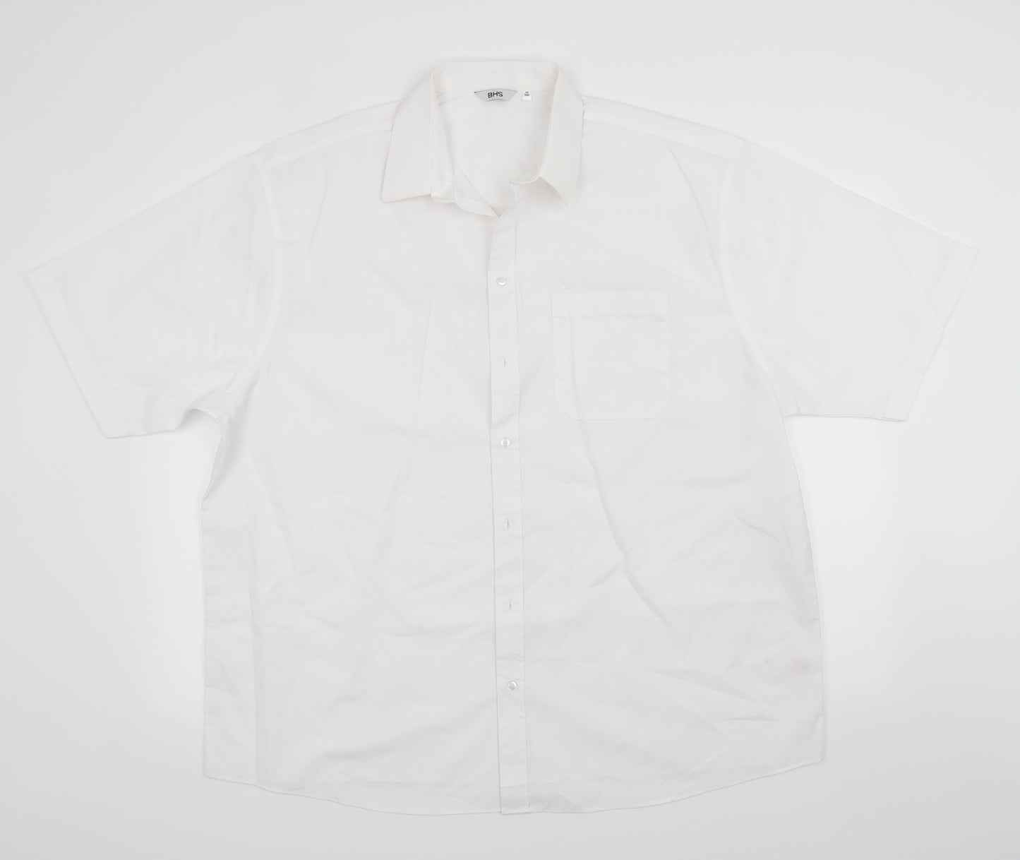 BHS Boys White   Basic Button-Up Size 16 Years