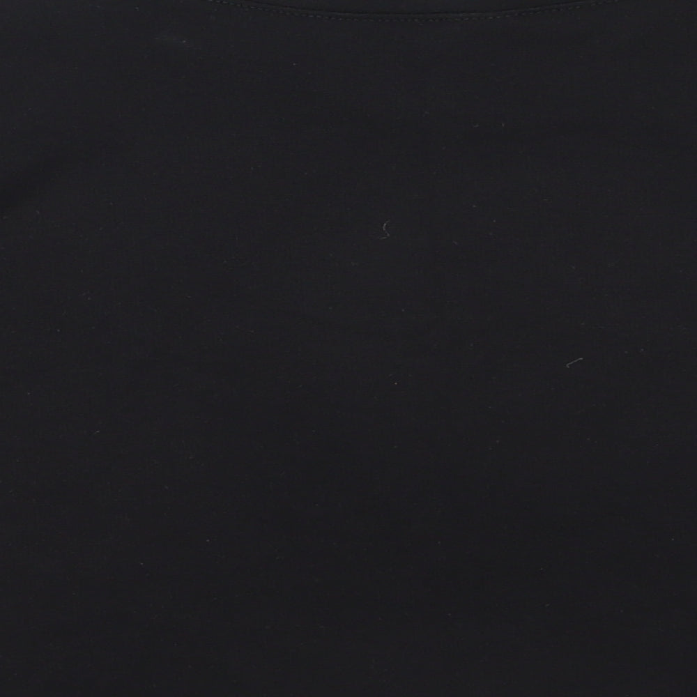tu  Girls Black   A-Line Skirt Size 10 Years