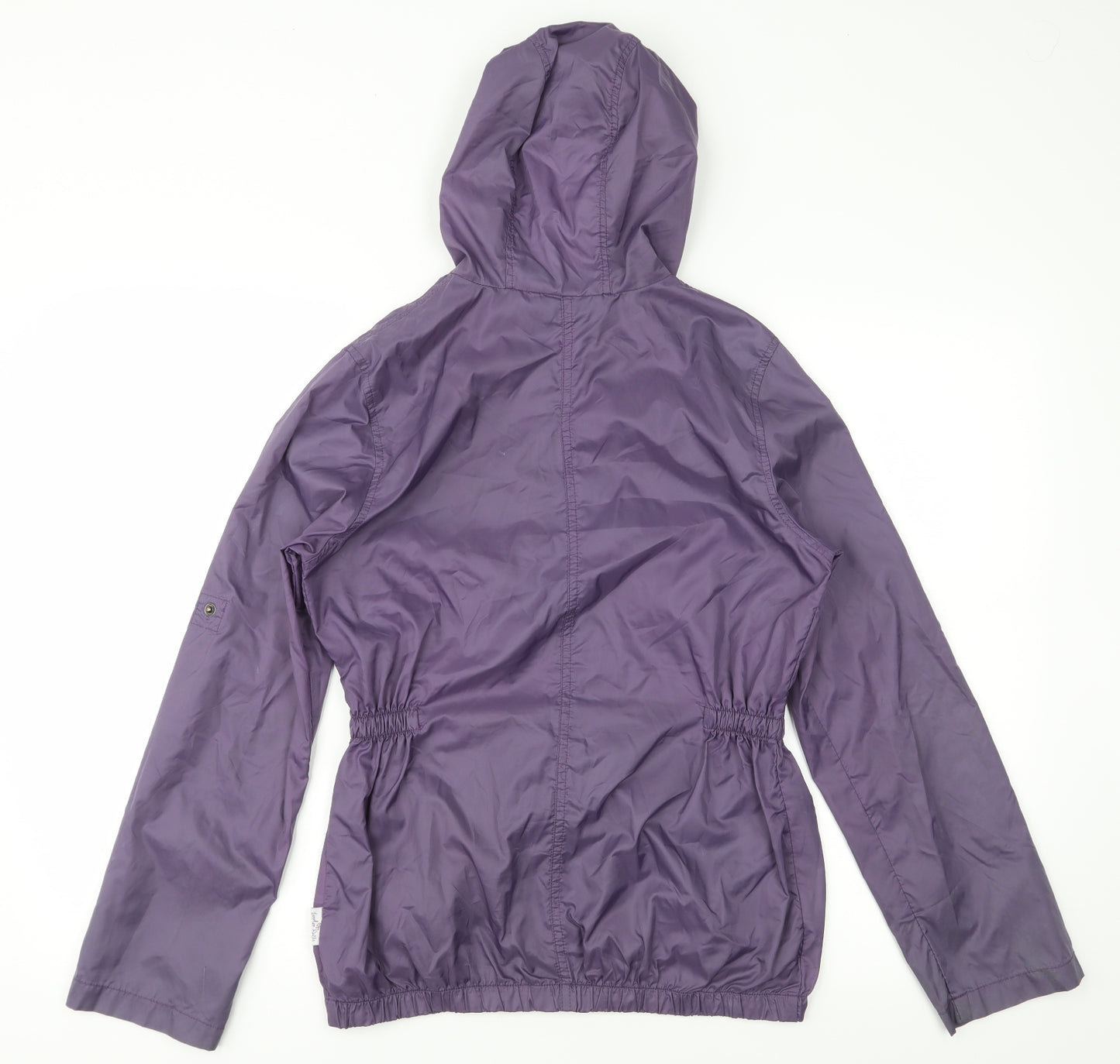 Voodoo Dolls Womens Purple   Windbreaker Jacket Size 8
