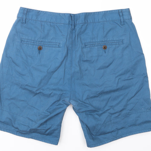 Topman Mens Blue   Chino Shorts Size 34