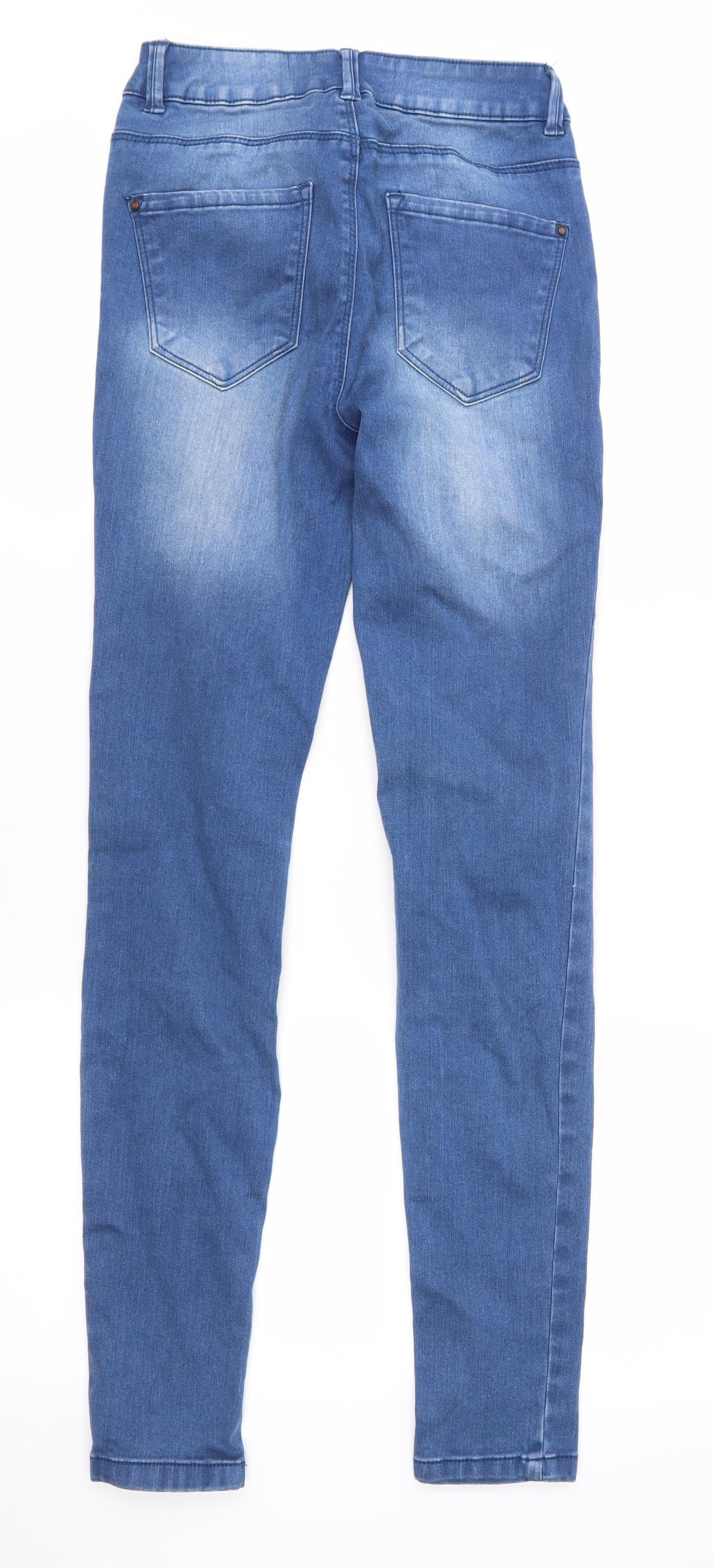 New Look Womens Blue   Skinny Jeans Size 6 L25.5 in