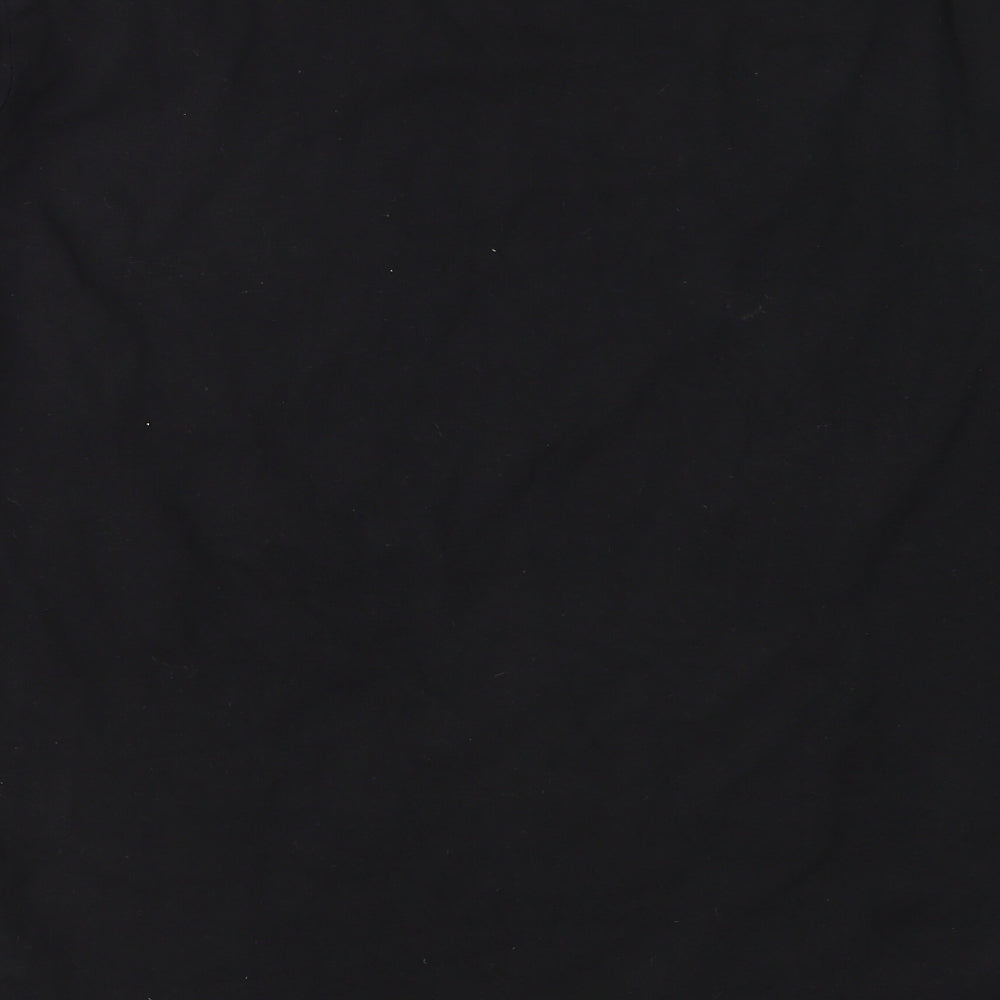 FARRAH Mens Black    Button-Up Size M