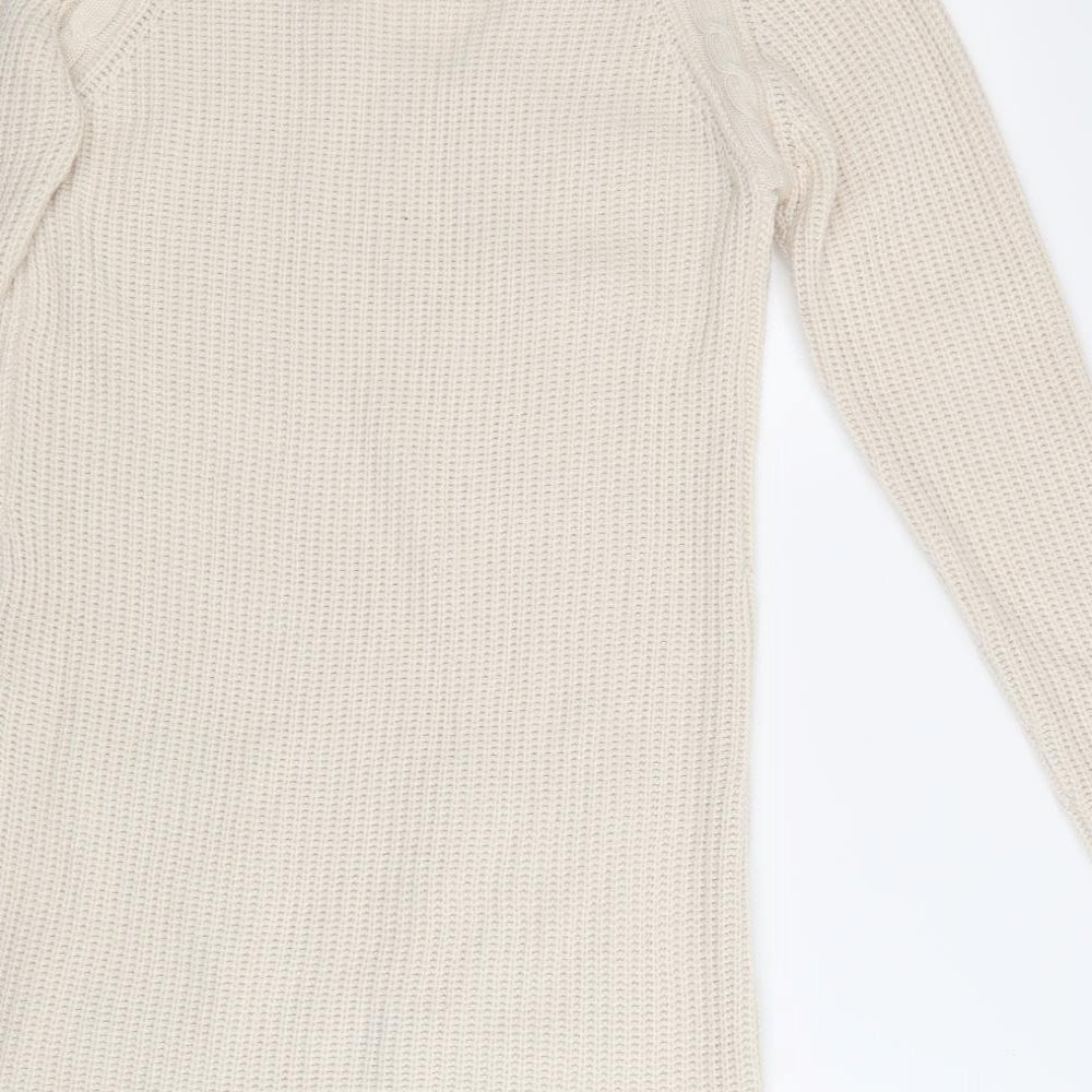 F&F Womens Beige   Pullover Jumper Size 10