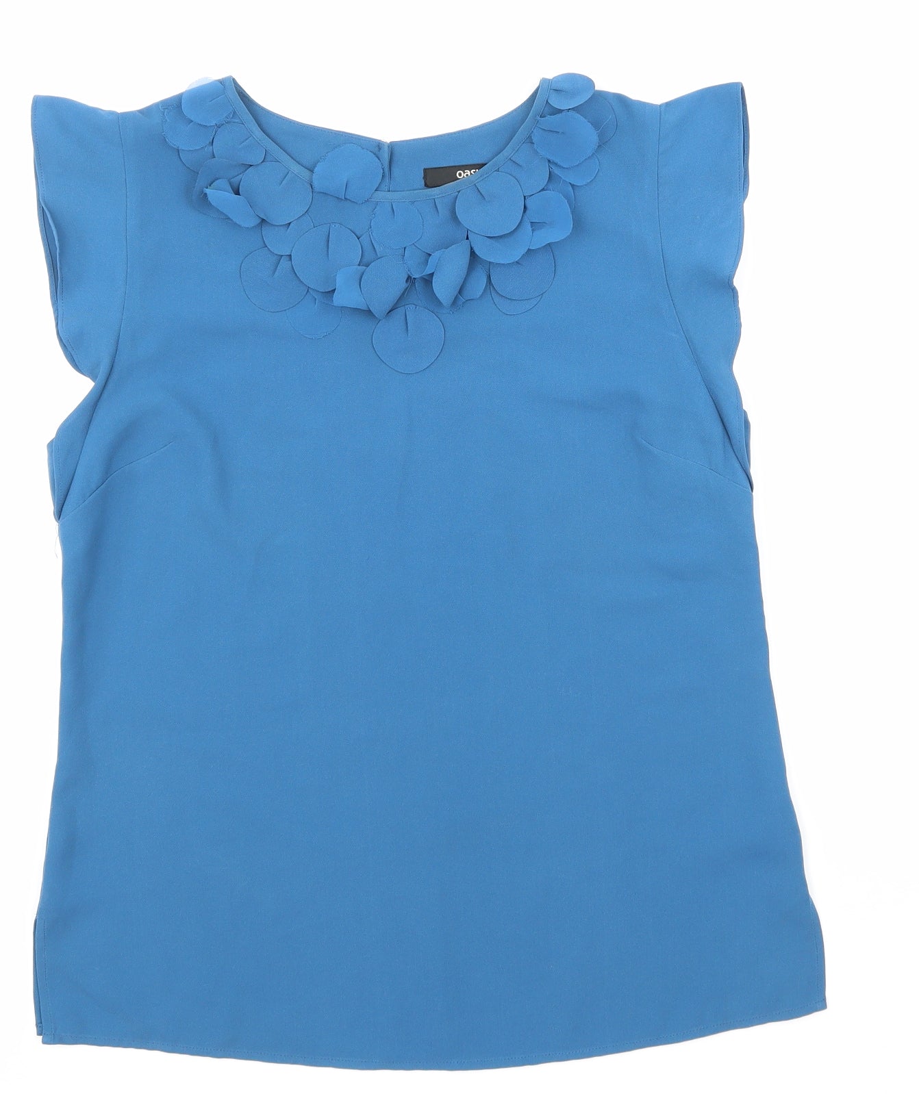 Oasis Womens Blue   Basic T-Shirt Size 10