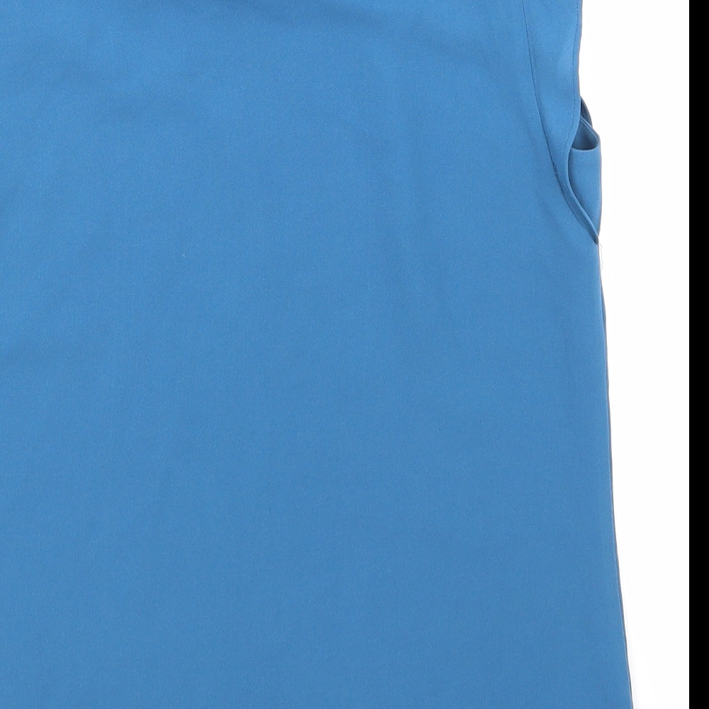 Oasis Womens Blue   Basic T-Shirt Size 10
