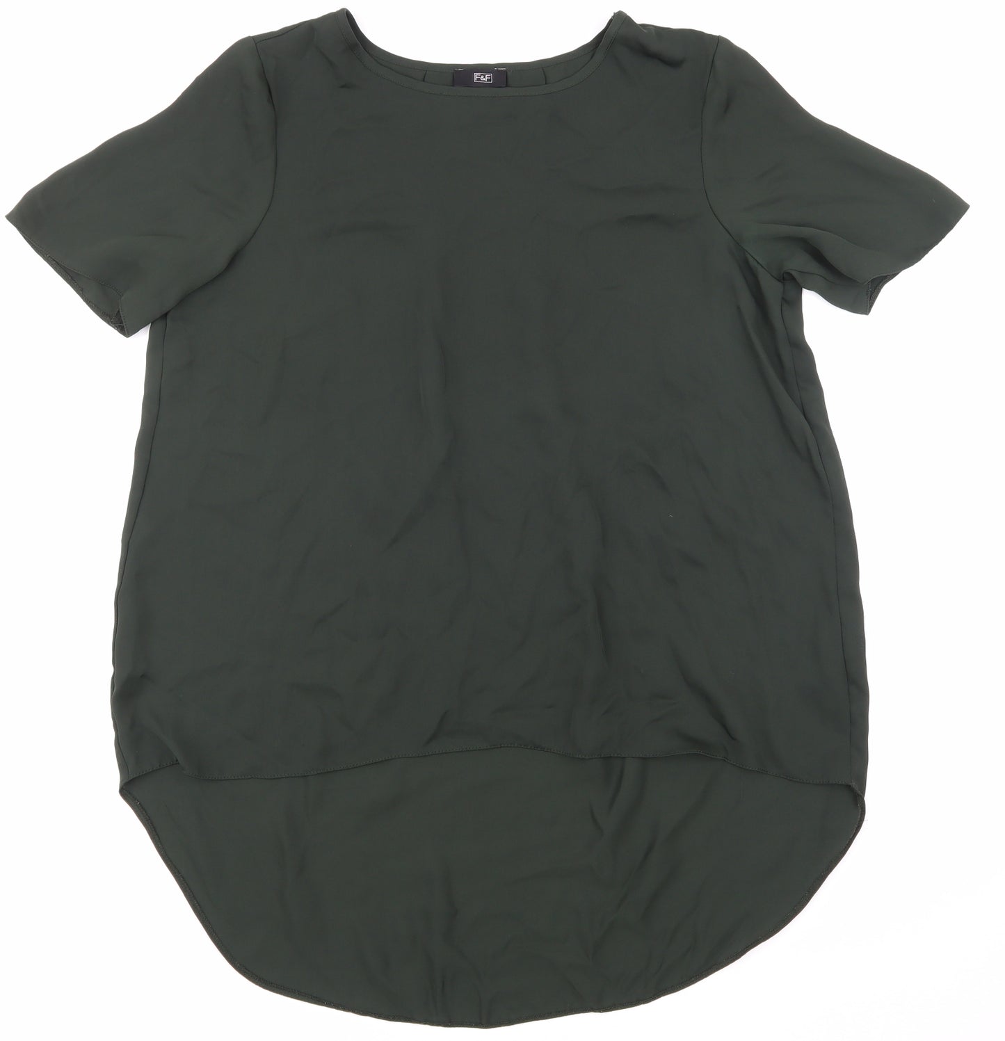 F&F Womens Green   Basic T-Shirt Size 12