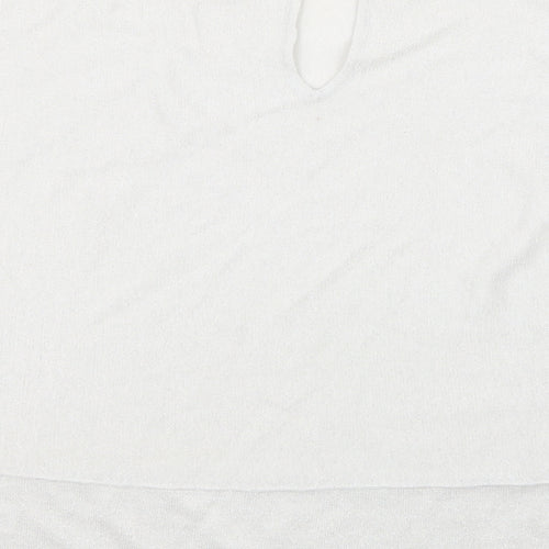 NEXT Womens Silver   Basic T-Shirt Size 8