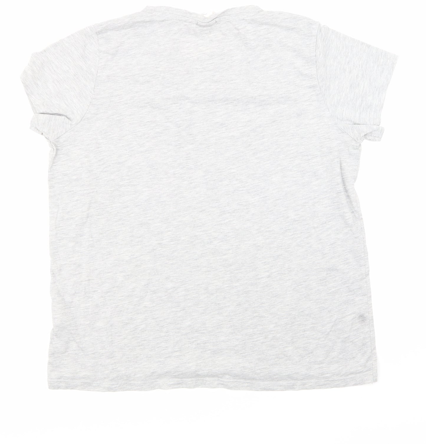 H&M  Womens Grey   Basic T-Shirt Size L