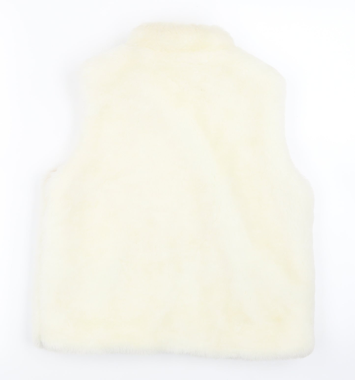 John Lewis Girls Ivory   Gilet Jacket Size 9-10 Years