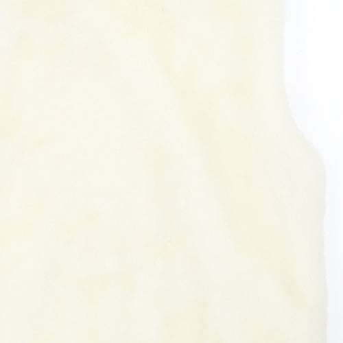 John Lewis Girls Ivory   Gilet Jacket Size 9-10 Years