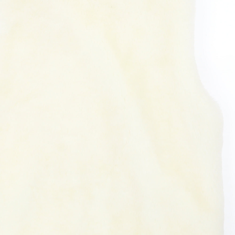 John Lewis Girls Ivory   Gilet Jacket Size 9-10 Years