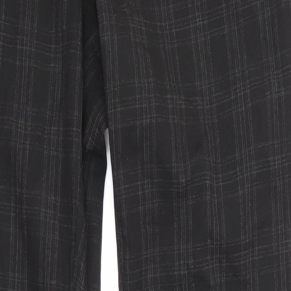 NewLook Mens Black Check  Trousers  Size 32 in L31 in