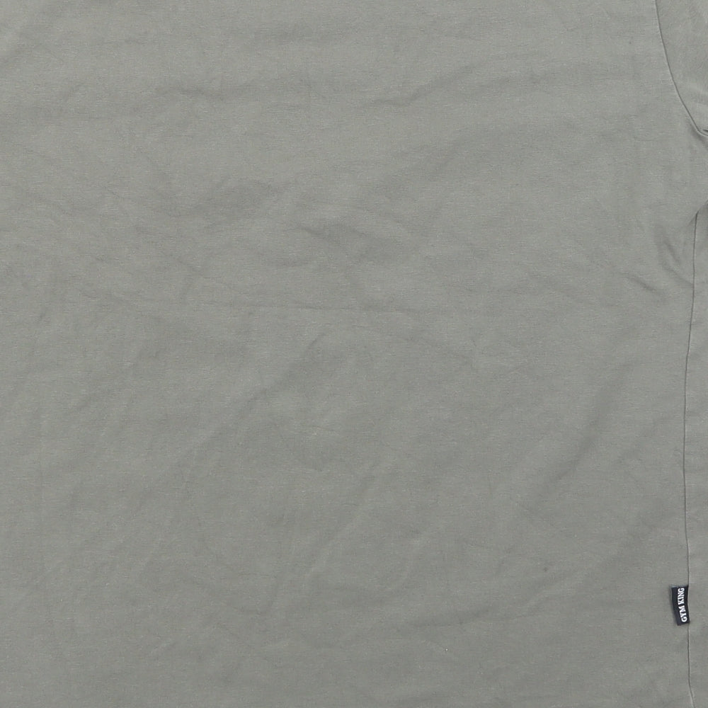 Gym King Mens Green    T-Shirt Size XL
