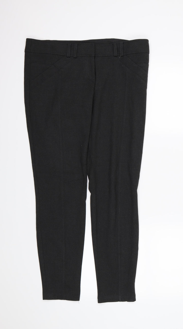 River Island Womens Grey   Trousers  Size 12 L29 in