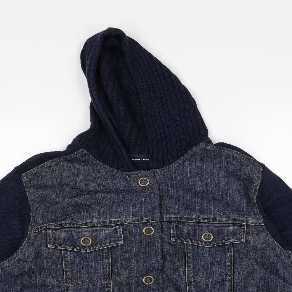 Evans Womens Blue  Denim Jacket  Size 20