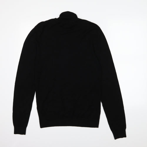 River Island Womens Black  Knit Pullover Jumper Size M
