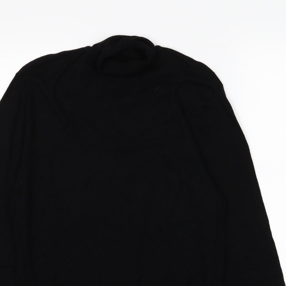 River Island Womens Black  Knit Pullover Jumper Size M