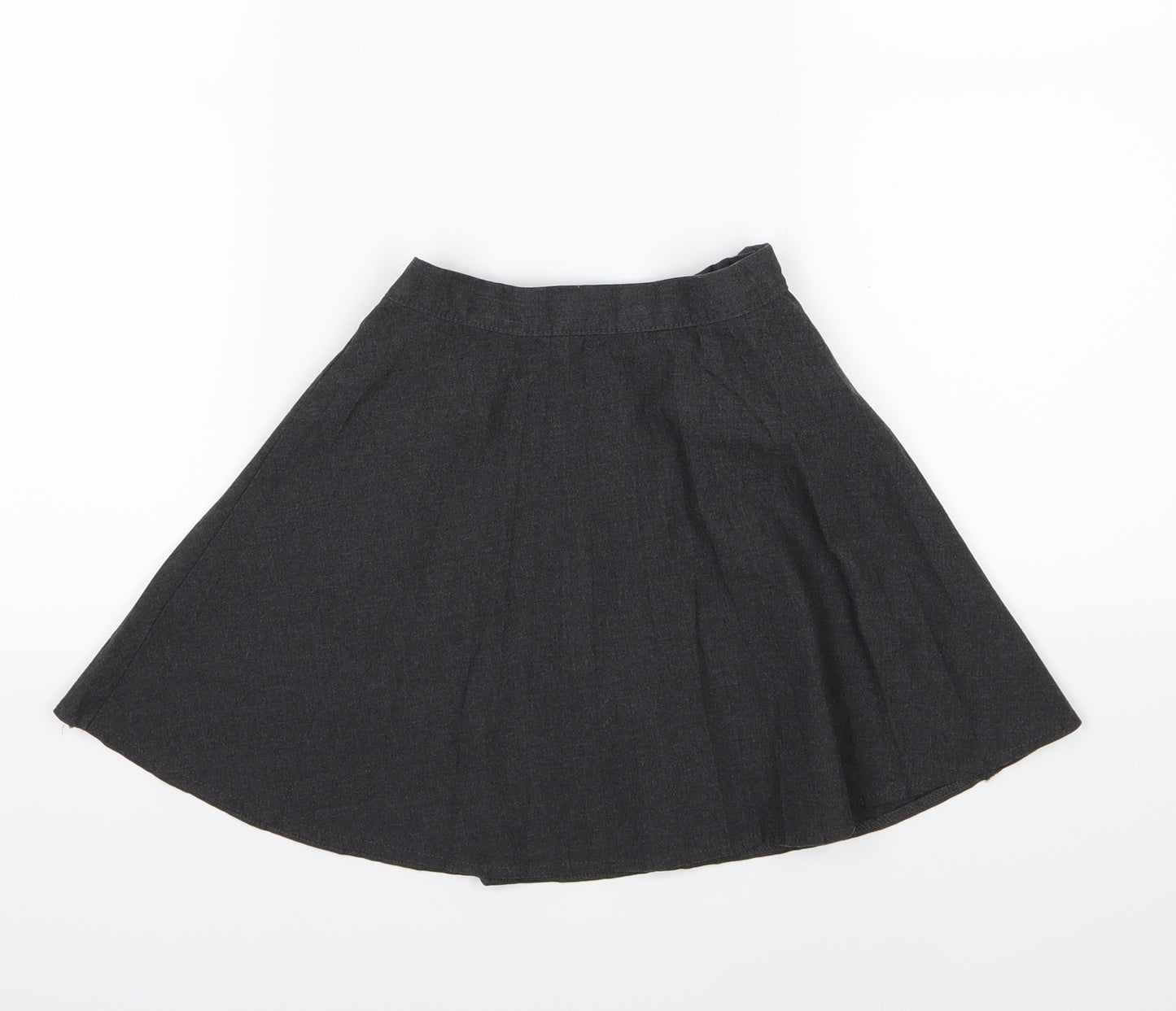 George Girls Grey  Rayon Pleated Skirt Size 4-5 Years