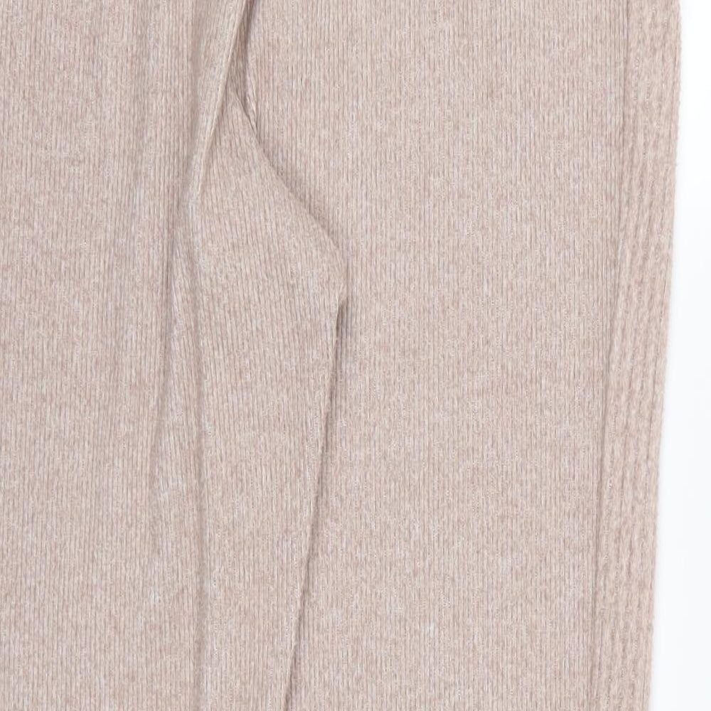 F&F Womens Pink  Jersey Jogger Trousers Size L L28 in