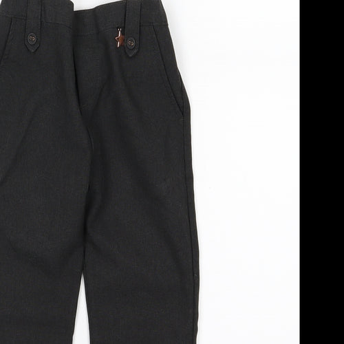 F&F Girls Grey  Rayon Dress Pants Trousers Size 4-5 Years