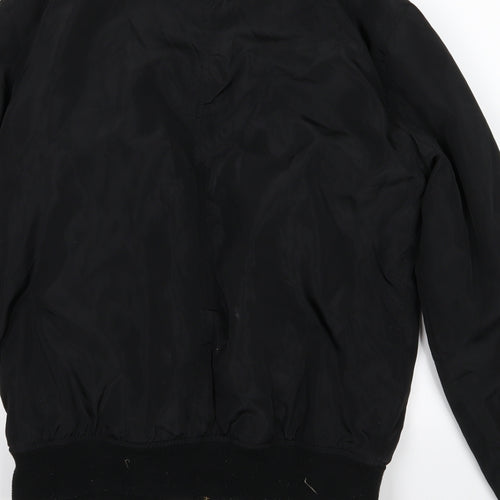 New Look Womens Black   Bomber Jacket Jacket Size 10