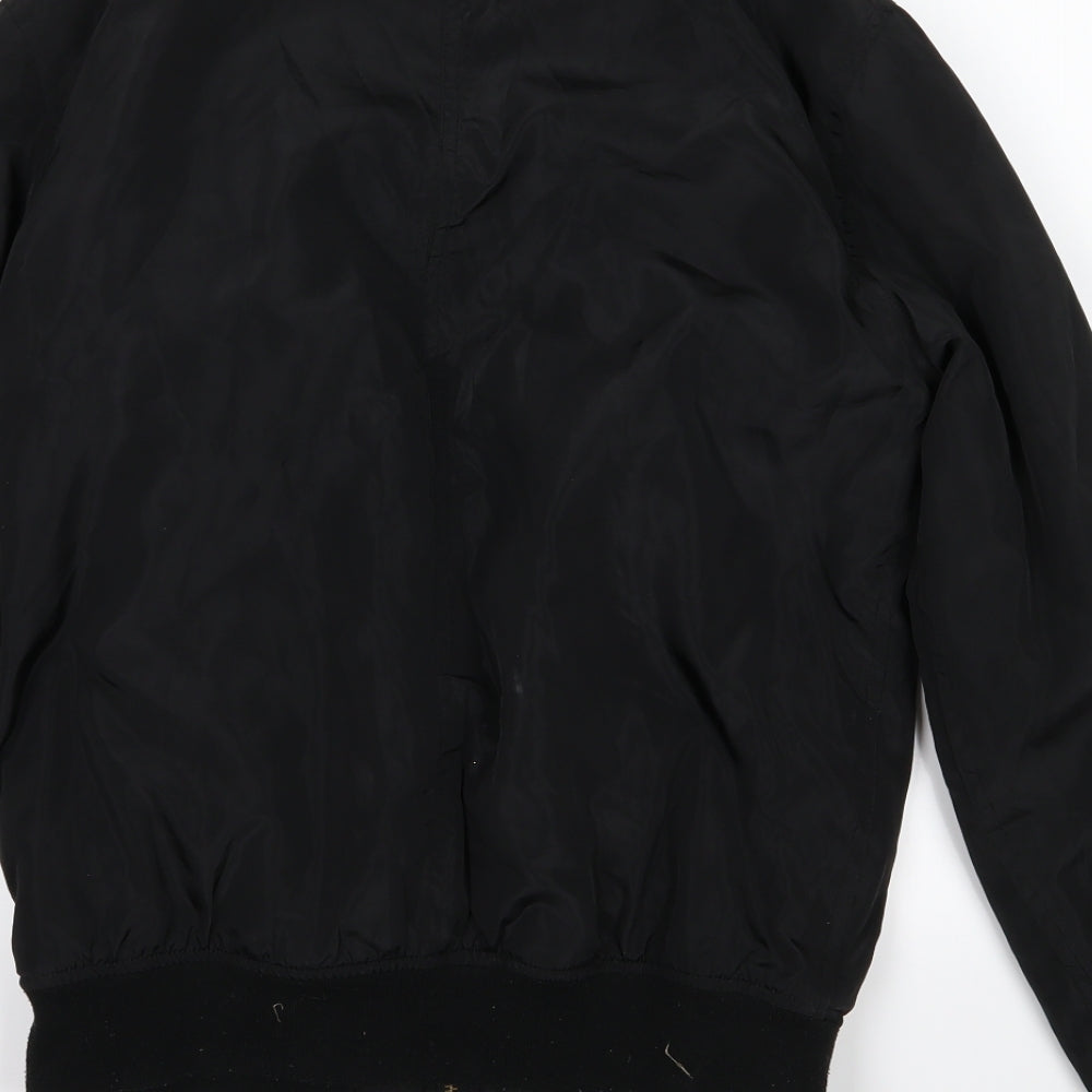 New Look Womens Black   Bomber Jacket Jacket Size 10