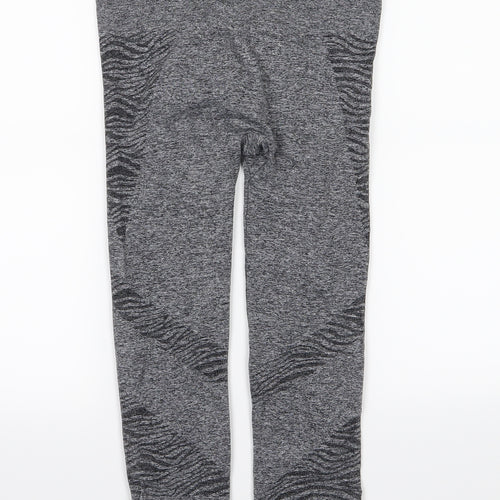 Preworn Womens Grey   Cropped Leggings Size 27 in L20 in