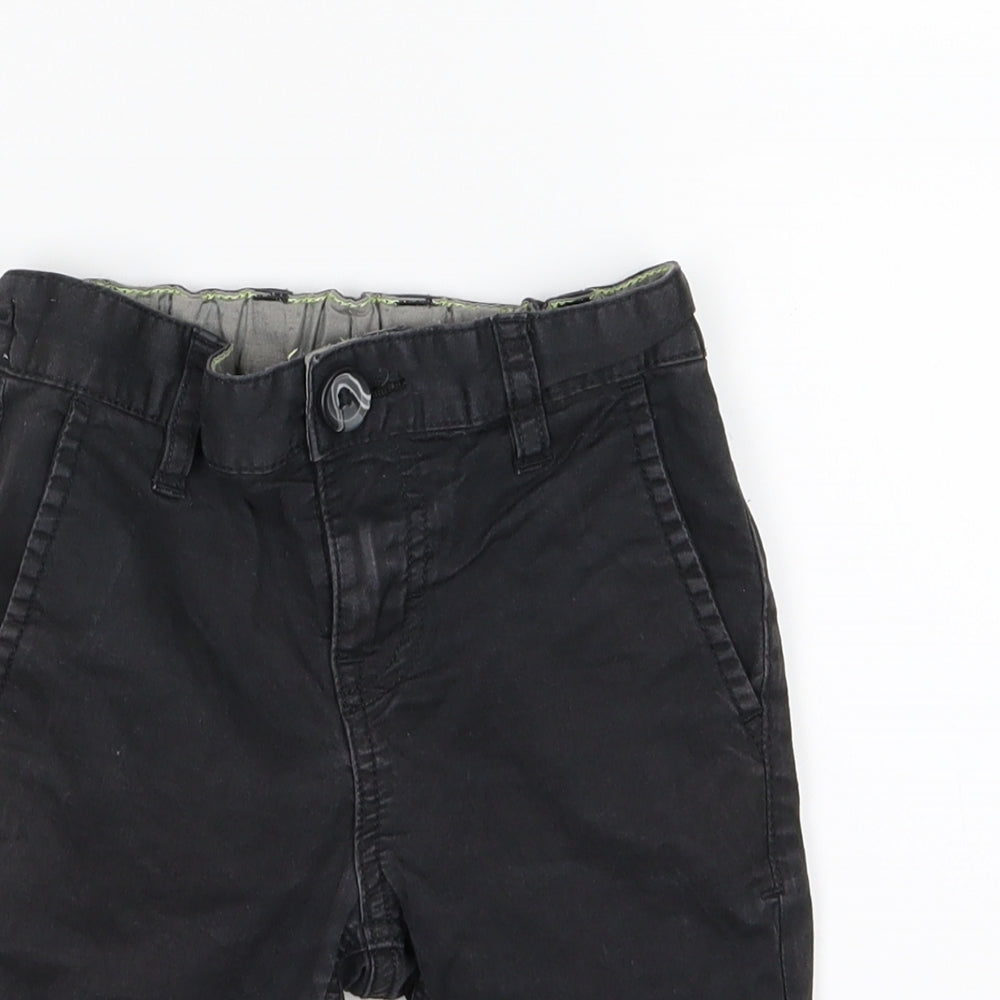 Very Boys Black   Chino Shorts Size 5 Years