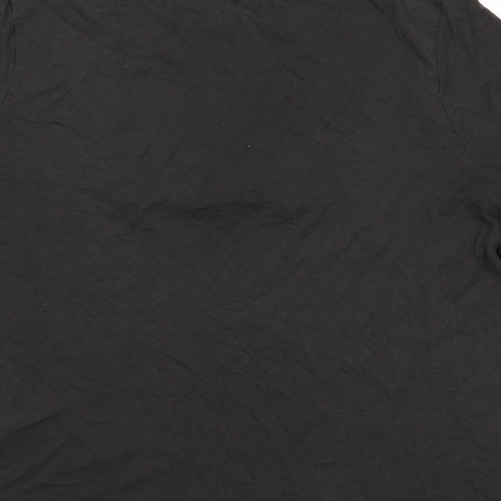 River Island Womens Grey   Basic T-Shirt Size 14
